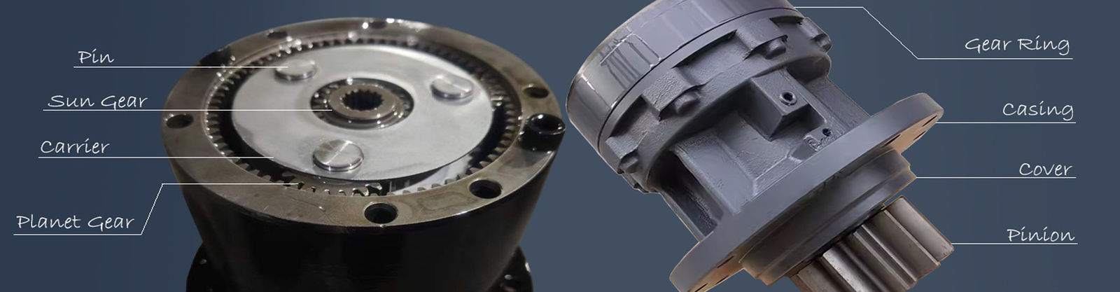 Редукторная коробка передач экскаватора Assy