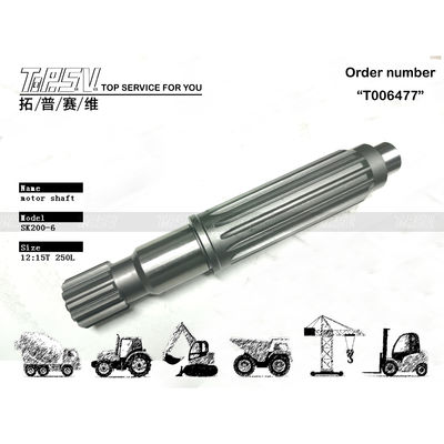 YN15V00017S009 SK200-6 Двигательная вала экскаватора для экскаваторных машин