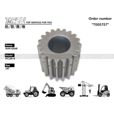 Солнечная шестерня 2-й ступени хода экскаватора PC120-6 с обслуживанием шестеренного масла