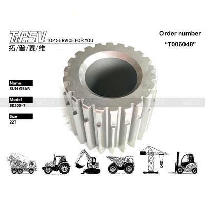 Высокоточный солнечный редуктор 2-й ступени хода экскаватора SK200-7, прост в установке