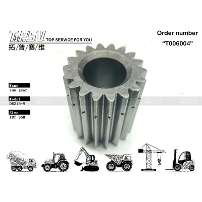 K9007391 Легко устанавливаемая солнечная шестерня 2-й ступени привода хода экскаватора DH215-9 с гидромотором, высокая прочность