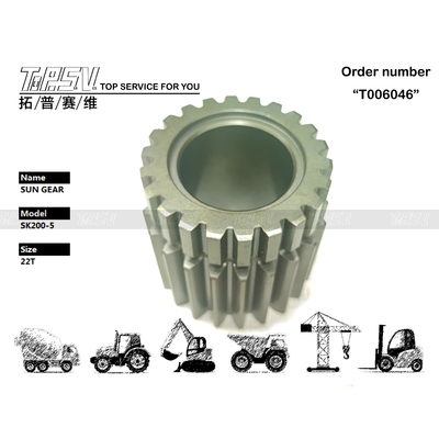 2401P1273 Стальная SK200-5 экскаватор путешествие 2 стадии солнечные редукторы в черном высокая долговечность