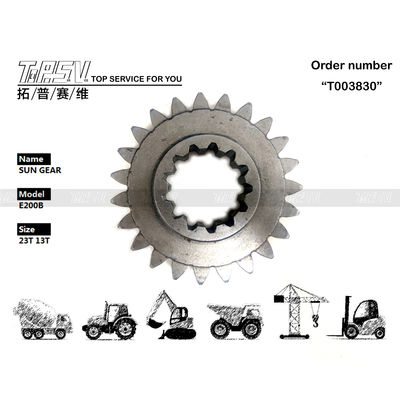 096-4338 Транспортная упаковка. Запаянный пакет. Шестерня солнечная 1-й ступени поворота экскаватора E200B для плавной работы и обслуживания