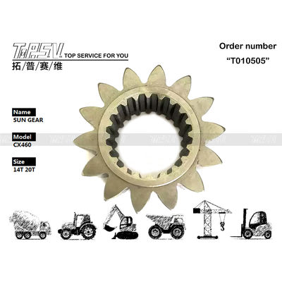 Зависит от размера CS460 Экскаватор Поворотный 1-ступенчатый Солнечная шестерня для высокой прочности системы трансмиссии экскаватора