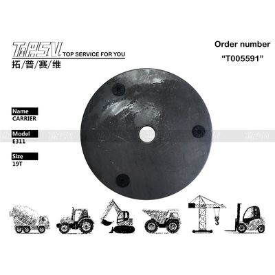 6I-6514+102-6452 E311 Ходовая часть экскаватора 1-й ступени для мастерских по ремонту техники и варианты настройки