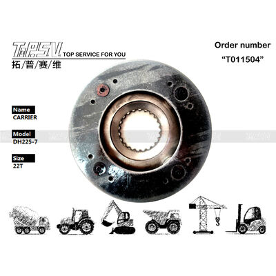 100502-00001 Черный DH225-7 экскаватор Swing 1-ступенчатый носитель с установкой резьбовой решетки Подходит для тяжелых машин Прочный и долговечный