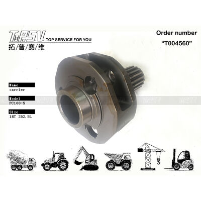 203-26-51142 Черный планетарный механизм поворота PC100-5 для экскаватора, совместимый с марками и моделями экскаваторов, прецизионный компонент тяжелой техники