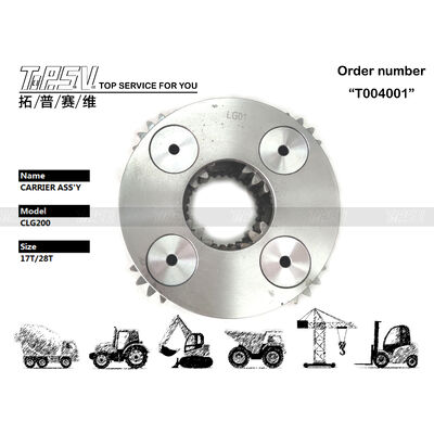CLG200 Поворотный механизм экскаватора 2-ступенчатый узел в сборе Запчасти для поворотного привода Запасные части для экскаватора
