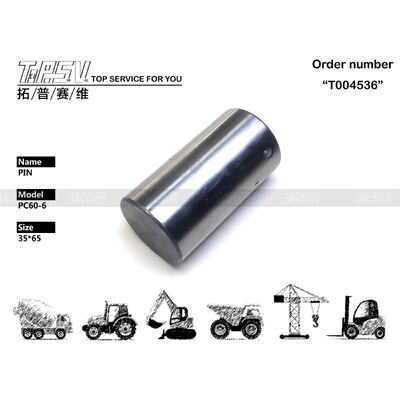 201-26-61231 Части штыря качания экскаватора ПК60-6 для запасных частей экскаватора привода качания
