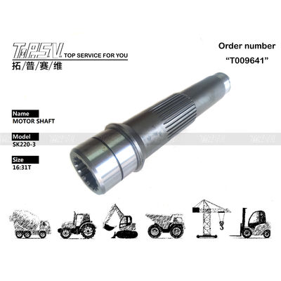 качество  2441U739S1 Excavator Hydraulic Motor Shaft FOR KOBELCO SK220-3 SK220-4 завод