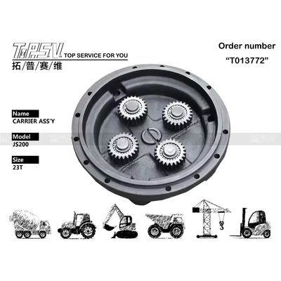 332/H3904 Стальной экскаваторный грузовик 30T JS200 Travel 1Stage Carrier