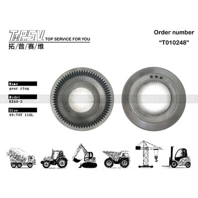 Запчасти высокоэффективных экскаваторов EX60-2 Travel Gear Ring 2031521