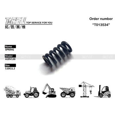179-6916 A28V130 Тяжелые компрессионные пружины для экскаваторов Гидравлический двигатель вентилятора