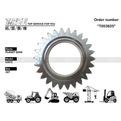 Поверхностно обработанный экскаватор E307C Swing 1 Stage Gearbox с черным стальным корпусом 171-9445