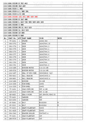 Экономическая сталь 114-1484 E320B Экскаватор Двигатель путешествия Каталог Двигатель двигателя для энергетики / горнодобывающей промышленности
