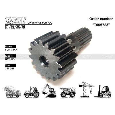 TZ263B1006-01 Черный GM18VL экскаватор путешествие солнечная передача Посмотреть изображение с гидравлическим приводом в черном цвете