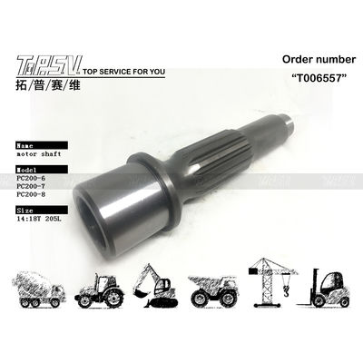 708-8F-32110 совместимый PC200-6 экскаваторный конечный привод Моторный вал Идеально подходит для экскаваторных машин и различных марок