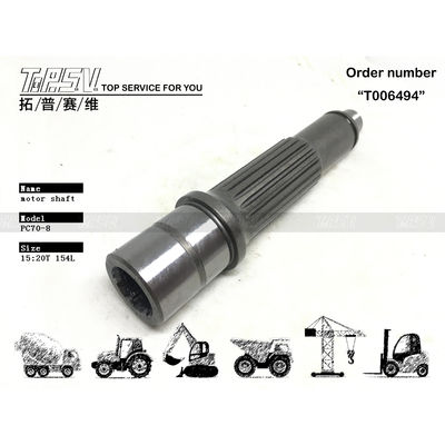 TZ110D2002-00 Высокая долговечность PC70-8 Экскаватор путешествия Части вала двигателя для ремонтных машин Магазины строительства