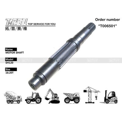PC120-6 GM18VL Экскаватор путешествия Моторная вала Черный TZ269B2002-00 16:20T
