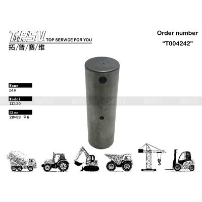 4408102 Штифт зубчатой передачи поворотного механизма экскаватора ZX120, 2 ступени, с термообработкой