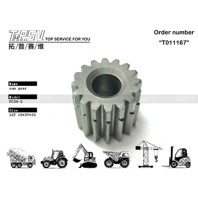 Высокоточная солнечная шестерня 2-й ступени хода экскаватора PC30-2