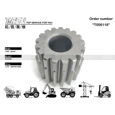7Y-1430 Высокоточный солнечный редуктор 2-й ступени хода экскаватора E320C с приводом от гидромотора и планетарным редуктором