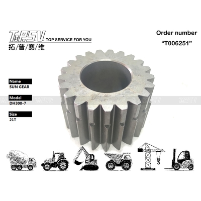 K9000794 Легко устанавливается DH300-7 Путешествие 3 стадии Солнечная редукция Плавная работа в экскаваторе Система передачи из стали