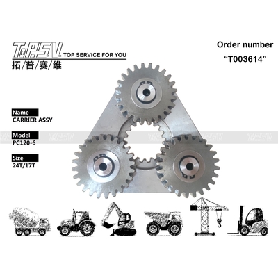 Энергетическая горнодобывающая промышленность тяжелая работа PC120-6 экскаватор Swing 1 Stage Carrier Assy View Image для оптимальной производительности
