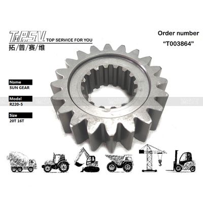 XKAQ-00010 Высокоточный мотор солнечной шестерни 1-й ступени поворота экскаватора R220-5, детали в запечатанном пакете для транспортировочной упаковки