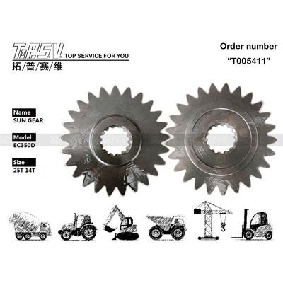 VOE14570934 Обслуживание трансмиссионного масла EC290D Экскаватор Солнечная шестерня Используется в экскаваторной технике с черным цветом