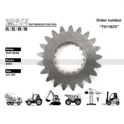 Гидравлический привод мотора поворота экскаватора SK03 1-я ступень солнечной шестерни для установки в мастерских по ремонту техники