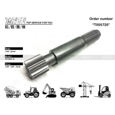 20Y-27-42510 Compatibility Compatible With Various PC200-6 Excavator Travel 1 Stage Sun Gear Models Excavator Sun Gear Depends On Size Used In Excavator Machinery