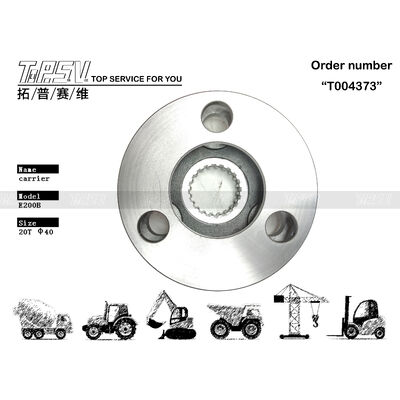 7Y-1752 E200B Экскаваторная качалка 2-ступенчатый планетарный носитель Тяжелый долговечный компонент, подходящий для обслуживания и замены системы привода экскаватора