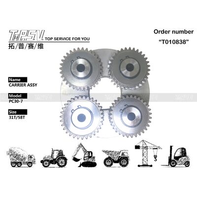 FUGHC-31-1262 Гидромоторный привод для тяжелых условий эксплуатации, PC30-7, экскаватор, привод передвижения, 2-ступенчатая каретка в сборе и прочное экскавационное оборудование, созданное для удовлетворения потребностей тяжелых строительных работ