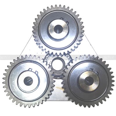 FUGHC-3-2-1159 Стальной экскаваторный носитель Assy с планетарным редуктором Прочный тяжелый грузовой PC20-6 экскаватор путешествие 1 этапа носителя ASSY компонент строительная машина Часть