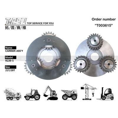 R215-7 Поворотный механизм экскаватора 1-я ступень, узел в сборе, детали для поворотного привода, запасные части для экскаватора