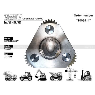 CLG936 Поворотный механизм экскаватора 1-я ступень, узел в сборе, детали для поворотного привода, запасные части для экскаватора