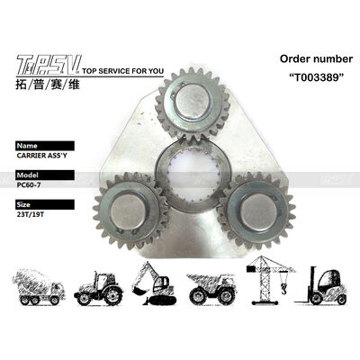PC60-7 Переключатель экскаватора 1 ступени ASSY-носителя
