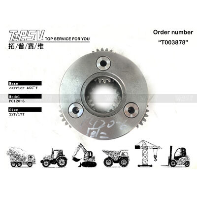 PC120-6 Экскаватор Поворотный 2-ступенчатый Узел Передачи (ASSY) Запчасти для Поворотного Привода Экскаватора Запасные Части