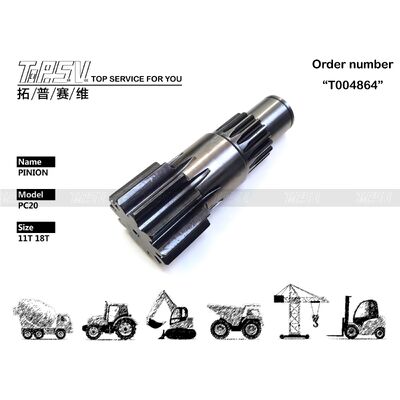 Шестерня качания экскаватора ПК20 для запасных частей экскаватора с приводом поворота