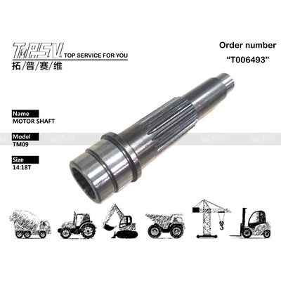 Good price Цвет Чёрный TM09 Экскаватор Поездка Моторный вал Гидравлические части насоса для ремонта и обслуживания машин Поставщик решений онлайн