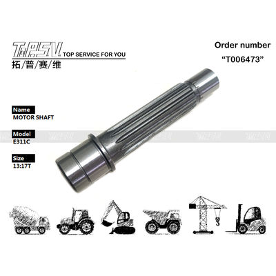 Good price 165-5803 Произведенные Другие E311C Двигательные части вала экскаватора для системы передачи экскаватора онлайн