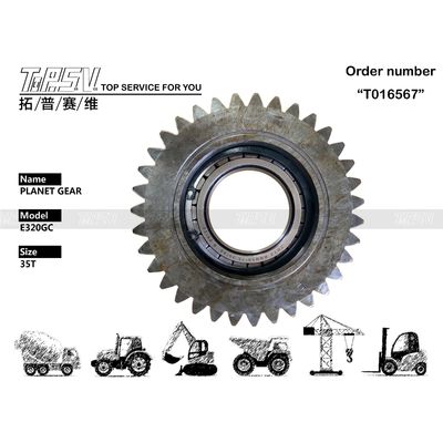 Good price 569-4287+569-4293 Просмотр изображения Номер зуба включен E320GC экскаватор путешествие 2 стадии планетарный редуктор передач Части передач с планетарным редуктором онлайн