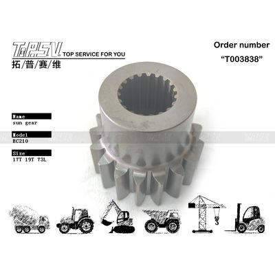 Good price SA7118-30490 Зависит от размера Черный цвет EC210 Экскаватор Поворотный 1-ступенчатый Солнечная шестерня для различных моделей экскаваторов онлайн