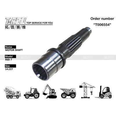 Good price K9005752A K9005752B XKAY-00565 R60-7 Система трансмиссии вала ходового двигателя экскаватора Гидравлический мотор экскаватора Размер упаковки вала зависит от типа упаковки онлайн