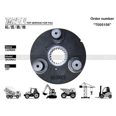 Good price LS00130 Установка резьбовых решеток SH200A3 Передвижение экскаватора 1 ступени носителя совместимо с различными моделями экскаваторов, предлагающих функцию раскачивания онлайн