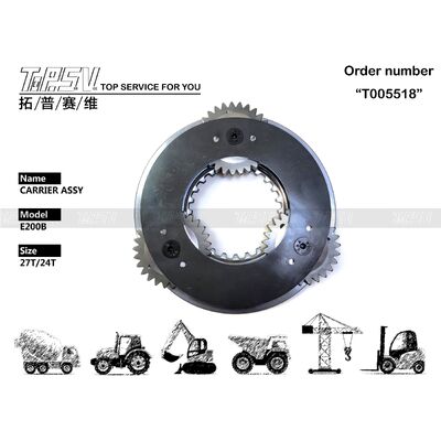 Части Ассы несущей этапа перемещения 1 экскаватора Э200Б для запасных частей экскаватора привода перемещения