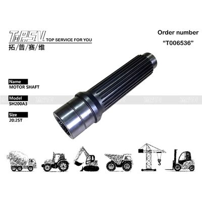 Good price Прочная сталь SK250-6 экскаватор гидравлический моторный вал / экскаватор гидравлическое масло LQ15V00007S042 онлайн