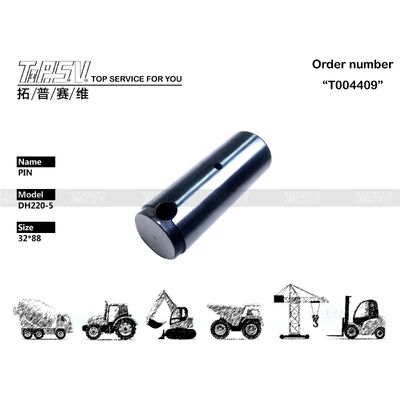 Good price Высокий штифт шестерни этапа качания 2 экскаватора стойкости ДХ220-5 онлайн