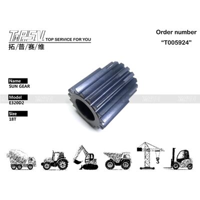 Good price 333-2990 Э320Д2 перемещение экскаватора 2 части шестерни Солнца этапа для запасных частей экскаватора привода перемещения онлайн